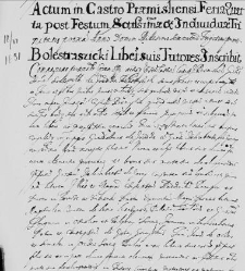 Bolestraszicki Liber suis Tutores inscribit