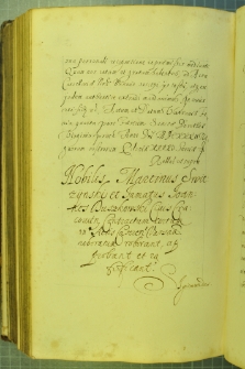 Dokument, w którym Marcin Świeżyński i Jan Duszkowski potwierdzają umowę zapisaną w księgach grodzkich warszawskich w dniu 9 lutego 1632 r., Warszawa 11 II 1632 r.