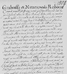 Grabinski et Mierzeiowski roborant