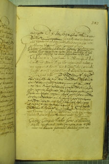 Dokument, w którym Gottard Schroeder, starosta mitawski potwierdza ugodę między żoną a współdziedziczącymi, w sprawie dóbr po jej ojcu, Warszawa 22 VIII 1634 r.