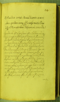 Dokument, w którym Zygmunt III potwierdza postanowienia przywilejów dla kupców poznańskich, podwyższając podatek tzw. „sześciu denarów” do jednego grosza, Warszawa 15 II 1629 r.