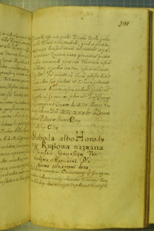 Dokumenty umieszczone w Metryce Koronnej z dnia 18 II1633 r.