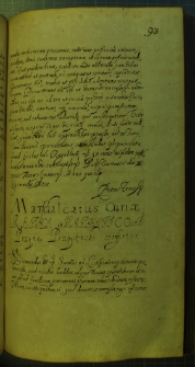 Dokument umieszczony w Metryce Koronnej z dnia 4 II 1631 r.