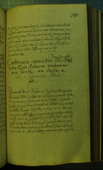 Dokument umieszczony w Metryce Koronnej z dnia 7 II 1631 r.
