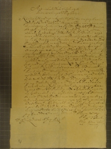 List Andrzeja Jordana Stoiowskiego do Marcjana Wituskiego z 16 VI 1649 r.
