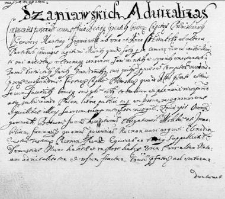 Szaniawskich advitalitas