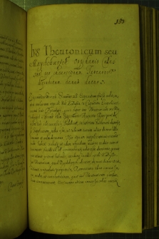 Dokument umieszczony w Metryce Koronnej z dnia 15 IV 1632 r.