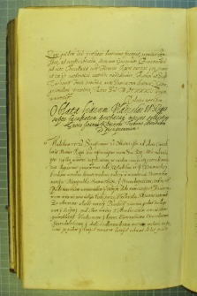 Dokument umieszczony w Metryce Koronnej z dnia 21 II 1635 r.