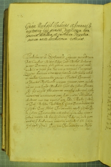 Dokument umieszczony w Metryce Koronnej z dnia 12 III 1635 r.
