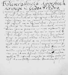 Bolestraszycka approbat inscriptionem G. eidem Fredro