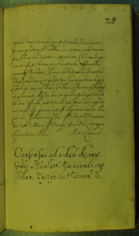 Dokumenty umieszczone w Metryce Koronnej z dnia 20 lutego 1629 r.