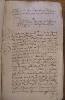 Sprawa Imć Pana Grabowskiego z Imć Panem Aleksandrem Korsakiem - 1 lipca 1679 r.