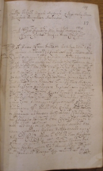 Im Pan Gadzało wojski mozyrski z Jego moscią Panem Wilczkiem kasztelanem smoleńskim – 7 lipca 1679
