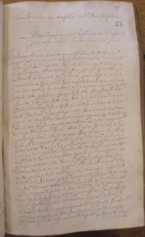 Sprawa Im Pana Drachenfelta z P. Drachenfeltem – 7 lipca 1679
