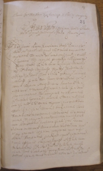 Sprawa Jmsci Pana Tyszkiewicza z Panią Czapską – 7 lipca 1679