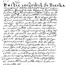 Bastic inscribit se Bierka
