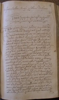 Sprawa Jm Pana Kuneyki z Jm Panem Dowsinem – 8 lipca 1679