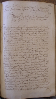 Sprawa Jm Pana Drzewieckiego czesnika lubelskiego z Im Panem Białozorem sędzicem upickim y P. małżonka Im – 8 lipca 1679