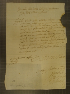 List Jana Wielopolskiego do Marcjana Wituskiego z 13 X 1649 r.