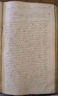 Sprawa Im Pana Skoralskiego z P Sławeckim – 14 lipca 1679