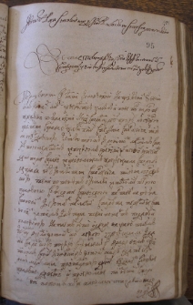 Sprawa Jm Pana Stankiewicza z Im Panem Lackim starostą mareckim – 15 lipca 1679
