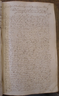 Sprawa Jm Pana Orzechowinskiego z Ich ojcami jezuitami połockimi – 18 lipca 1679
