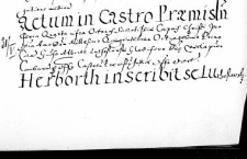 Herborth inscribit se Luthosławski