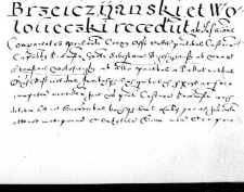 Brzesczianski et Wolosieczki recedunt ab inscriptione