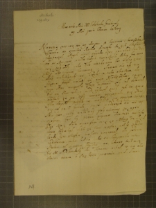 List Alberta Wituskiego do Marcjana Wituskiego z 24 IX 1647 r.