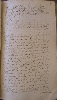 Sprawa Jm Pana Ręczyńskiego y Jm Pan Kosciuszka z Im Panem Leuszy Telatyskim i Panią małżonką Im – 21 lipca 1679