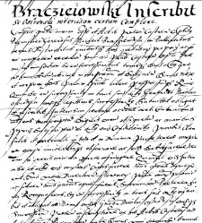 Braczieiowski inscribit se Ostrowski intercisam certam complere