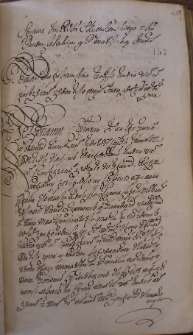 Sprawa Jm Pana Skrzetuszenskiego z Im Panem Cicheckim y małzonką Jm – 21 lipca 1679