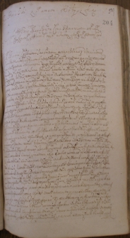Sprawa Pana Buialskiego z P. Kołyszką – 29 lipca 1679