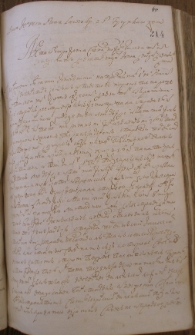 Sprawa Jm Pana Lawiody z Panem Tyzynhawzem – 29 lipca 1679