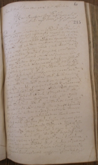 Sprawa Jm Pana Wieczora z Jm P Rokickim – 29 lipca 1679