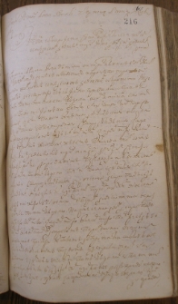 Sprawa Jm Pana Buceli z Jm P. Jezierską – 29 lipca 1679