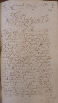 Sparwa Jm Pana Komorowskiego z Jm Panem Pacem – 4 sierpnia 1679