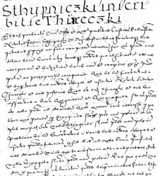 Sthupniczki inscribit se Thureczki