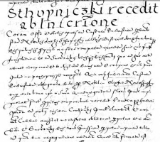 Sthupniczki recedit ab inscriptione