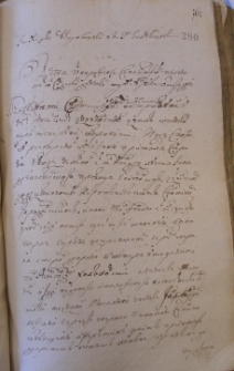 Sprawa Jm Księdza Długoborskiego z Jm P Grodkowskim – 8 sierpnia 1679