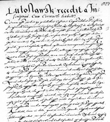 Lutosławski recedit a inscriptionem cum Corniacto habitt