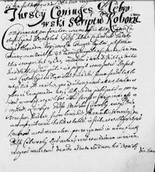Turscy coniuges G(eneroso) Cebrowski scriptum roborat