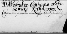 Miłkowski coniuques et Rossowski roborant