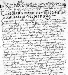 Castellana Woinicien inscribit adutalitatem Trcziensky