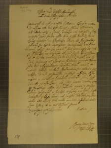 List NN Wituskiego do Marcjana Wituskiego z 13 XI 1647 r.
