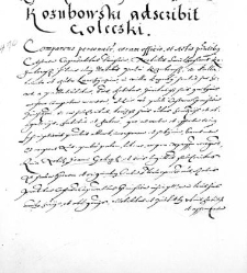 Kozubowski adscribit Goleczki