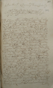 Sprawa Jm Pana Koczoł z Jm Panem Lenkiewiczem – 16 sierpnia 1679