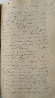 Sprawa Jm Pani Puzyniny z Jm Panem Sławeckim – 17 sierpnia 1679