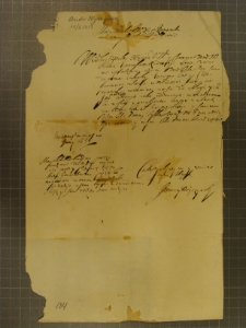 List Andrzeja Wyszyńskiego do Marcjana Wituskiego z 20 VI 1653 r.