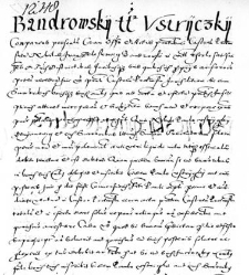 Bandrowsky tenetur Ustryczky